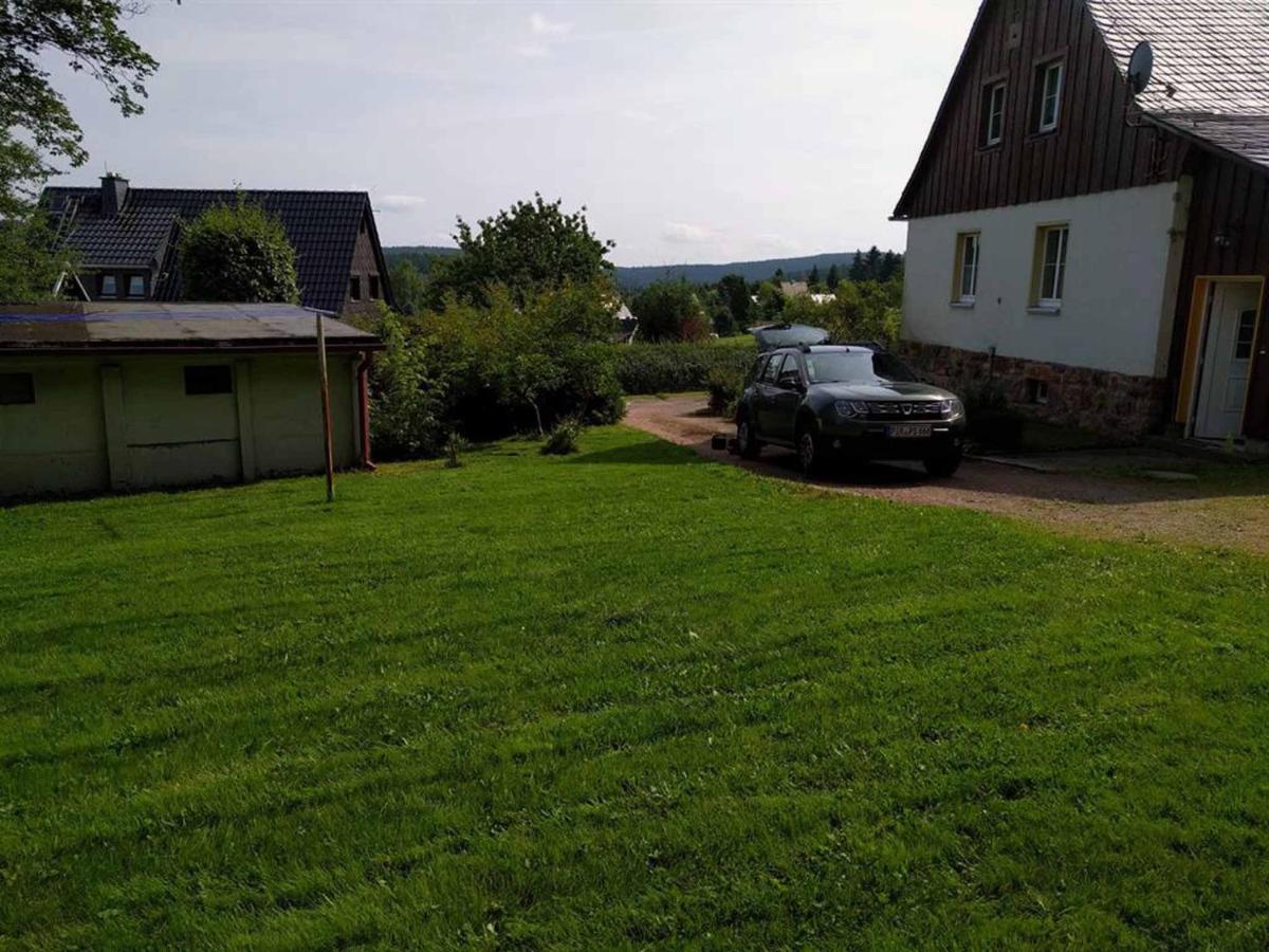 Ferienhaus Ferien Am Waldrand アルテンベルク エクステリア 写真