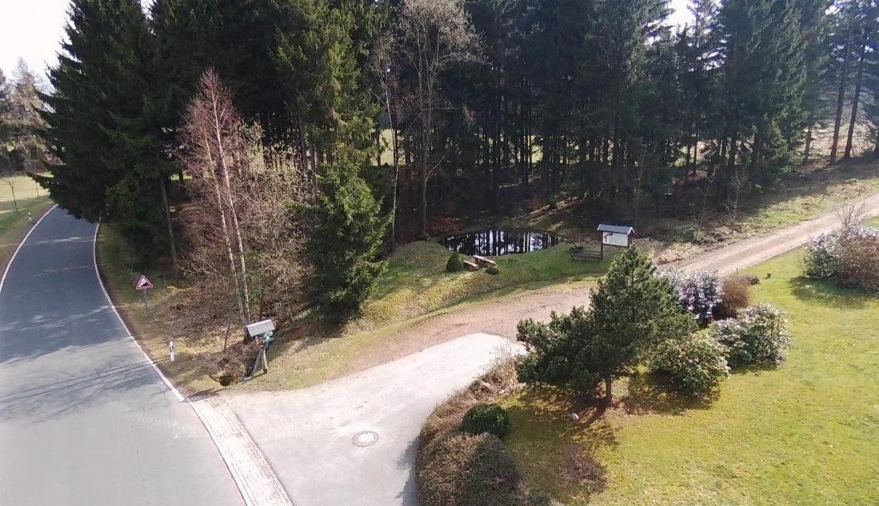 Ferienhaus Ferien Am Waldrand アルテンベルク エクステリア 写真