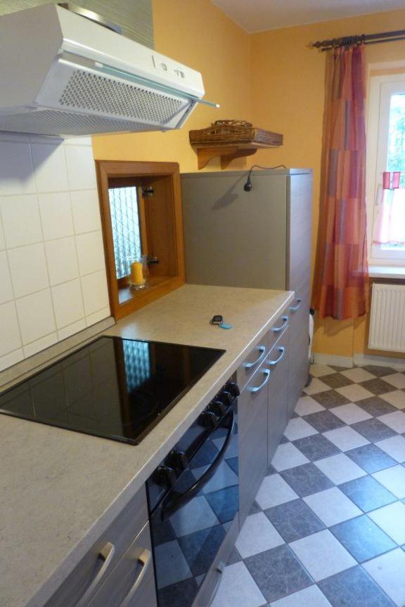 Ferienhaus Ferien Am Waldrand アルテンベルク エクステリア 写真
