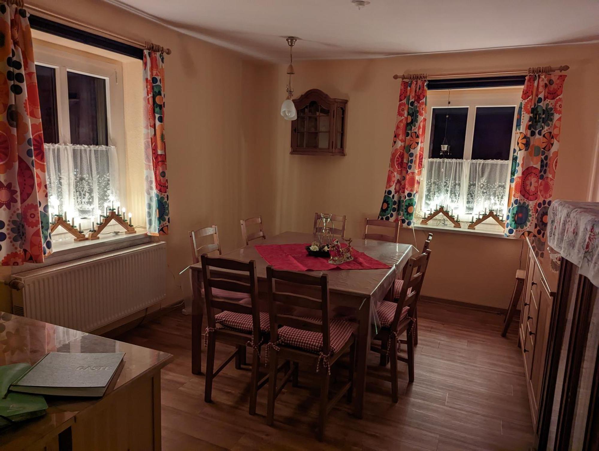 Ferienhaus Ferien Am Waldrand アルテンベルク エクステリア 写真
